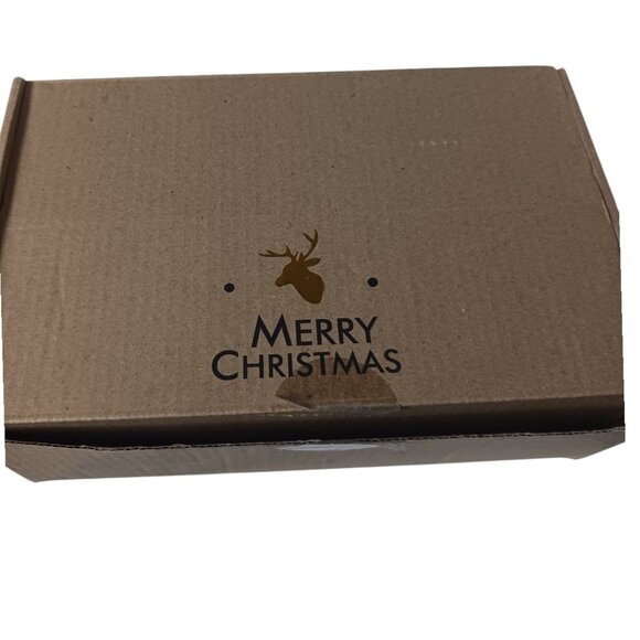 Meedee 2.5" Wired Edge Glitter Christmas Ribbon Set 6 Rolls Gold & White 36 Yard - Picture 7 of 10